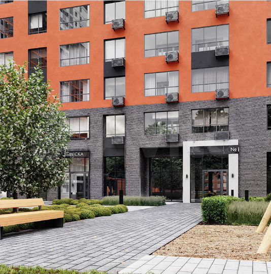 2-к. квартира, 61,8 м², 16/22 эт.