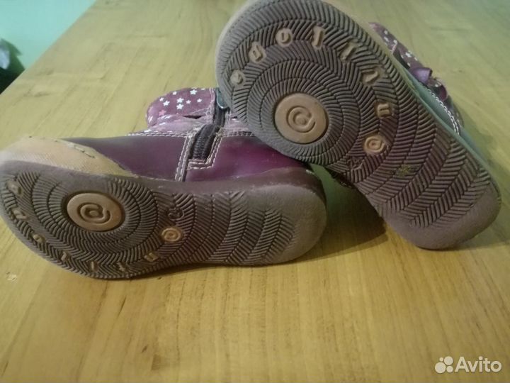 Сапожки демисезонные
