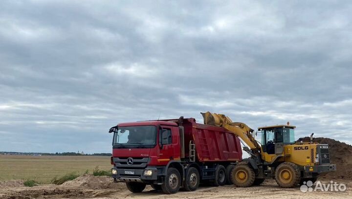 Чернозем Навалом самосвалом и в мешках