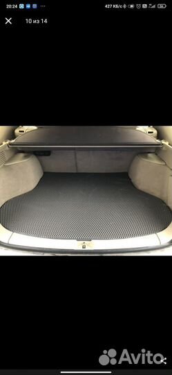 Коврики в автомобиль эва в подарок подпятник + 2 л