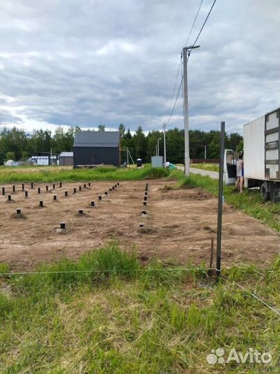 Винтовые сваи под ключ