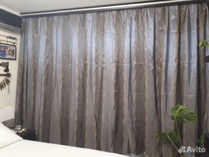 Шторы (портьеры) органза ш 3.35 (2шт), в 2.47