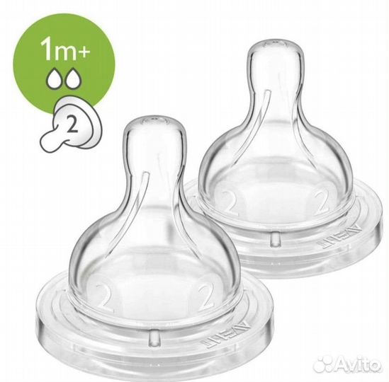 Соски для бутылочек avent anti-colic