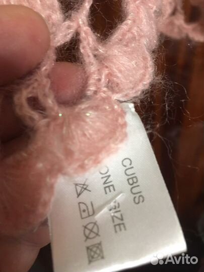 Новая вязаная шаль Cubus