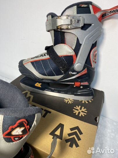 Коньки раздвежные на мальчика 28-31 размер