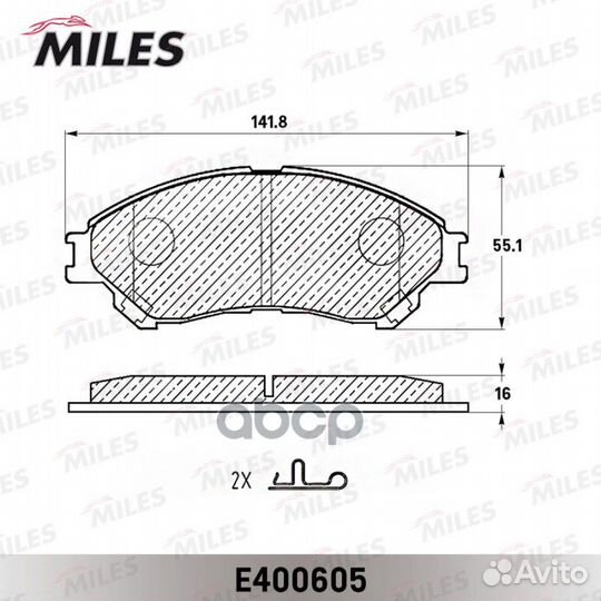 Колодки тормозные Suzuki SX4 (JY) 13, Vitara I