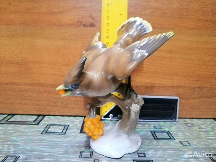 Фарфоровые статуэтки птицы Karl Ens и Rosenthal