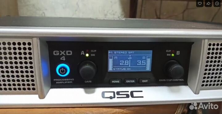 Усилитель Qsc Gxd4