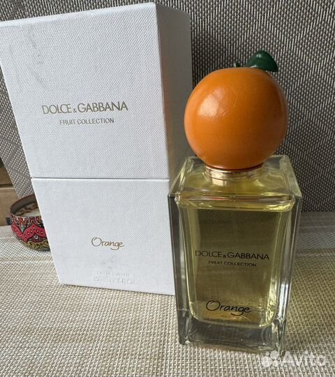 Dolce gabbana fruit collection Orange edt оригин