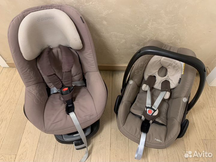 Детское автокресло isofix maxi cosi комплект
