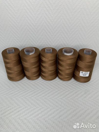 Швейные нитки 70лл-2500м № 101 (Светло-коричневый)
