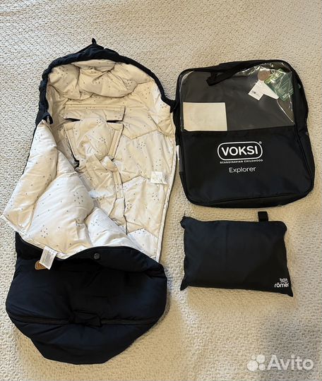 Зимний конверт в коляску