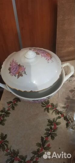 Супница фарфор СССР