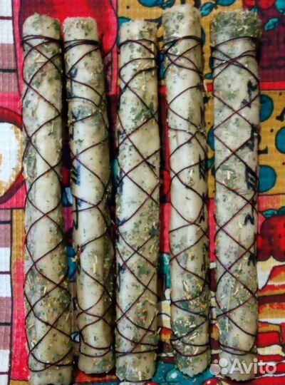 Свечи восковые ручной работы