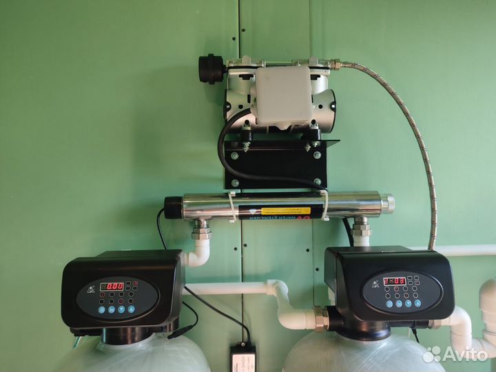 Умягчение воды. Фильтр для воды. Комплект