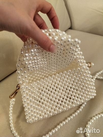 Сумка из бусин ручной работы