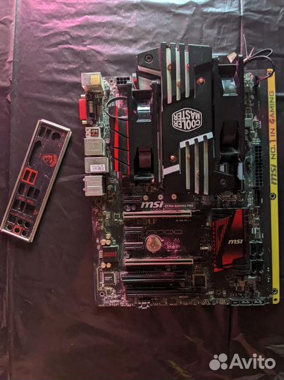 Процессор i5 6600k + Z170A Gaming Pro + 32gb DDR4