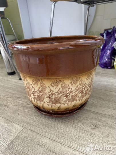 Горшок керамический