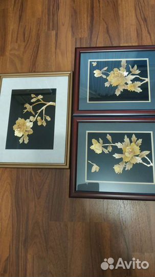 Картины из соломки