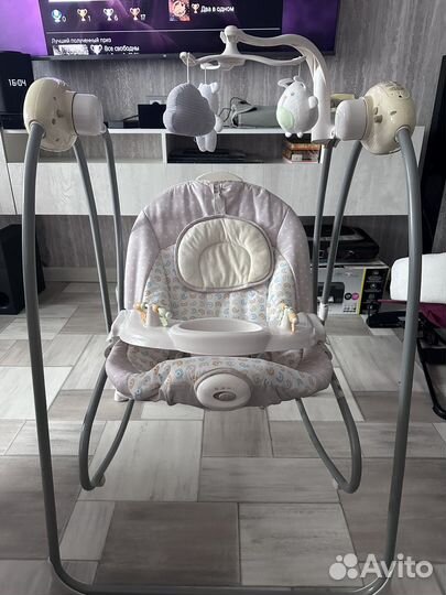 Детские электронные качели