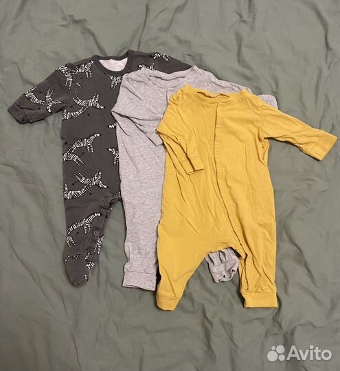 Слипы для новорожденного 62 размер