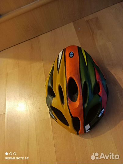 Шлем велосипедный ручная роспись