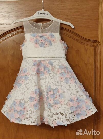 Платье для девочки 1-2 года размер 86