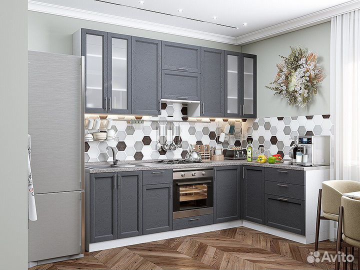 Кухня угловая Стокгольм-175