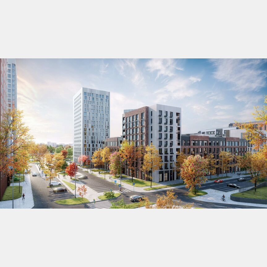 1-к. квартира, 49,1 м², 6/19 эт.