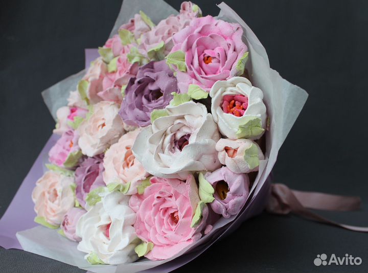 Букет из зефира