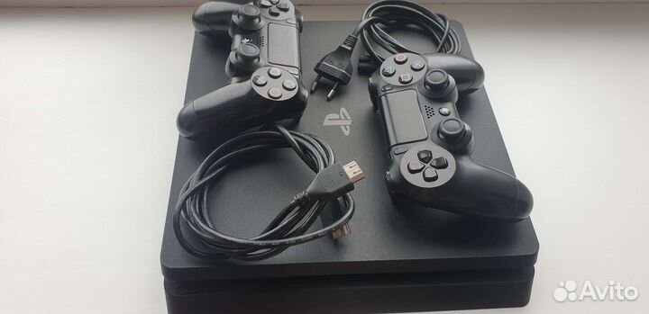 Игровая приставка ps4 slim 500gb 400+ игр