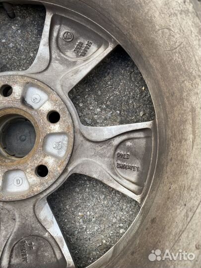 Комплект колес Skoda Octavia (оригинальные диски)