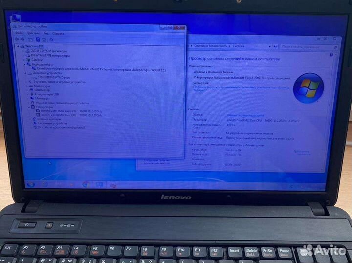 Ноутбук Lenovo B550