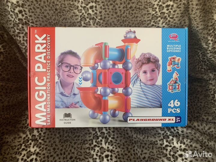 Конструктор магнитный новый