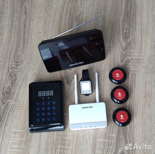 Система вызова персонала беспроводная - комплект