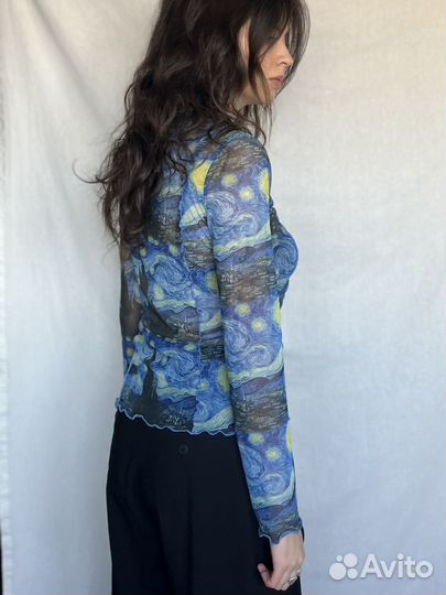 Топ сетка Apoh London Van Gogh Starry Night