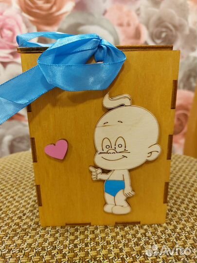 Свадебная коробка для денег