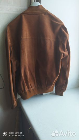 Куртка мужская,замшевая.Италия. Аккуратная, чистая