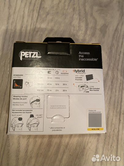 Бронь Налобный фонарик Petzl Petzl Aria 1 350lm
