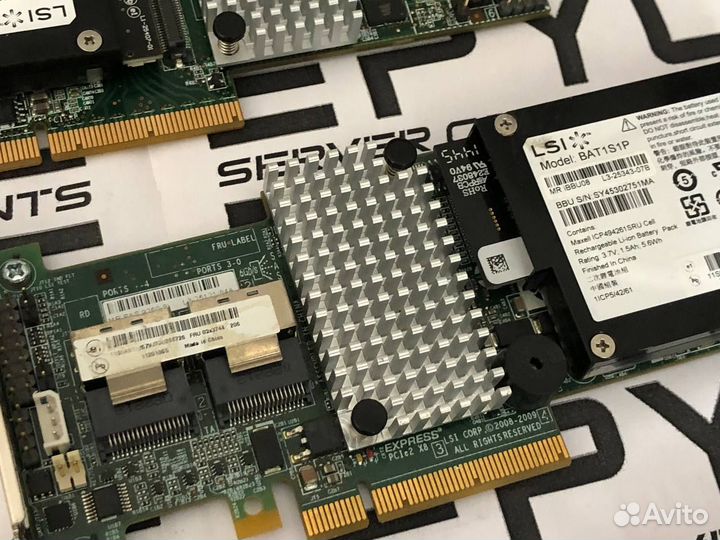 LSI raid 9260-8i 9267 9271-8i (2 поколение)