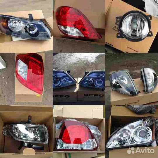 Фонарь задний прав citroen: berlingo 05-08