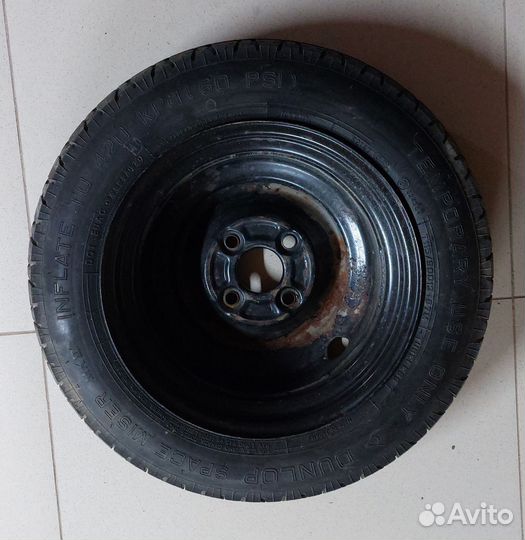 Запаска докатка 4х100