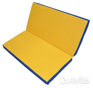 Мат гимнастический 2х1х0.1 м складной