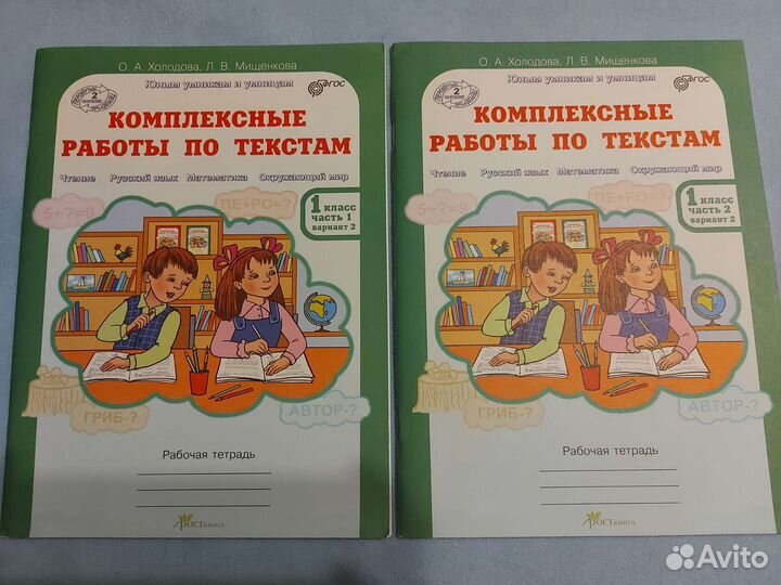 Комплексные работы по текстам 1 кл.(Холодова О.А.)