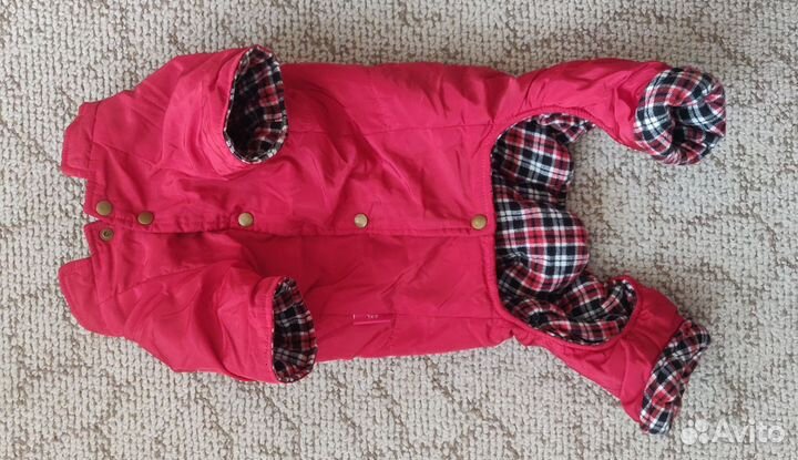 Комбинезон Petmax зима для средней собаки, девочка