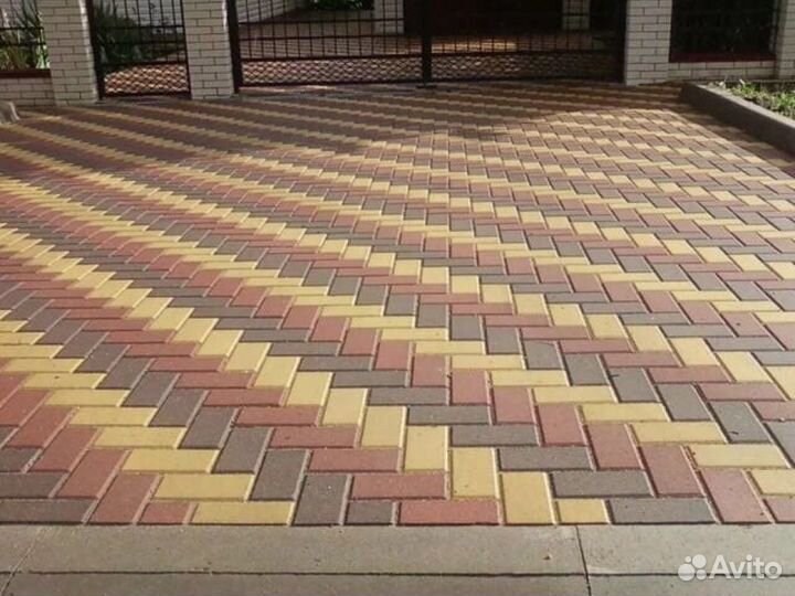 Тротуарная плитка и укладка от производителя