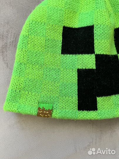 Шапка для мальчика Minecraft 5-7 лет