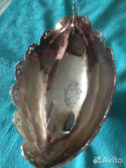 Чаша ваза мельхиор