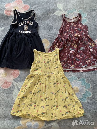 Вещи пакетом на девочку 104 110