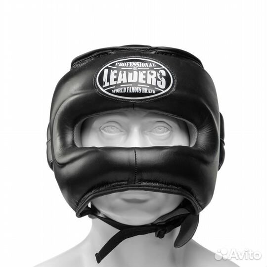 Боксерский шлем Leaders LS с бамперной защитой